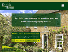 Tablet Screenshot of englishhomesltd.com